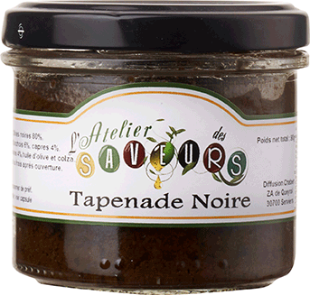 Tapenade Noir (schwarze Olivenpaste)