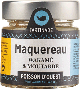 Tartinades »Maquereaux, Wakamé & Moutarde«