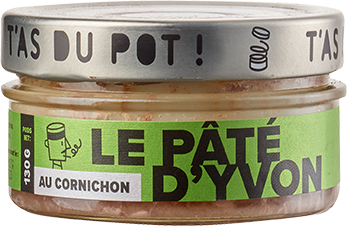 Le Paté »d´Yvone« au Cornichon