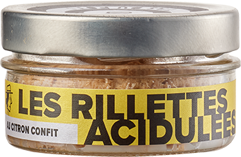 Les Rillettes »Acidulées« au Citron confit