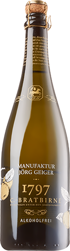 Birnenschaumwein »Champagner Bratbirne« alkhoholfrei