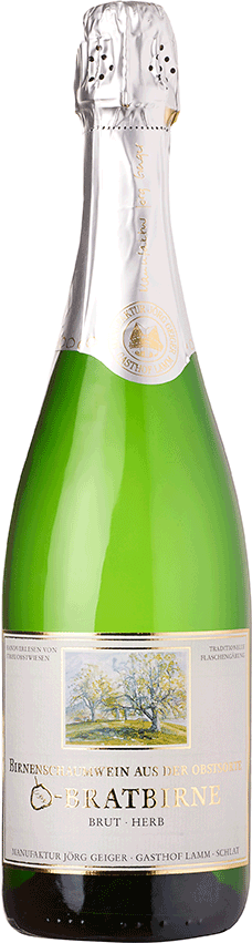 Birnenschaumwein »Champagner Bratbirne« trocken