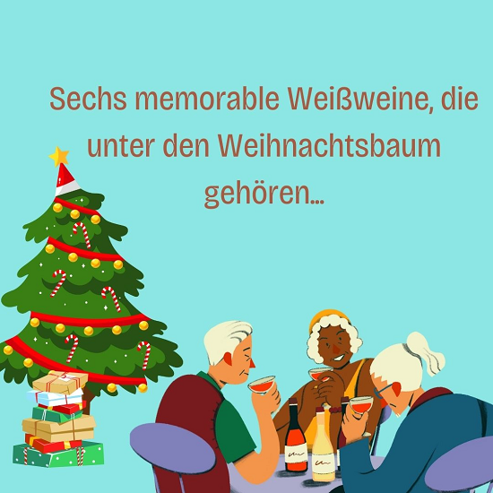 Das »Weisswein unter dem Weihnachtsbaum«-Paket