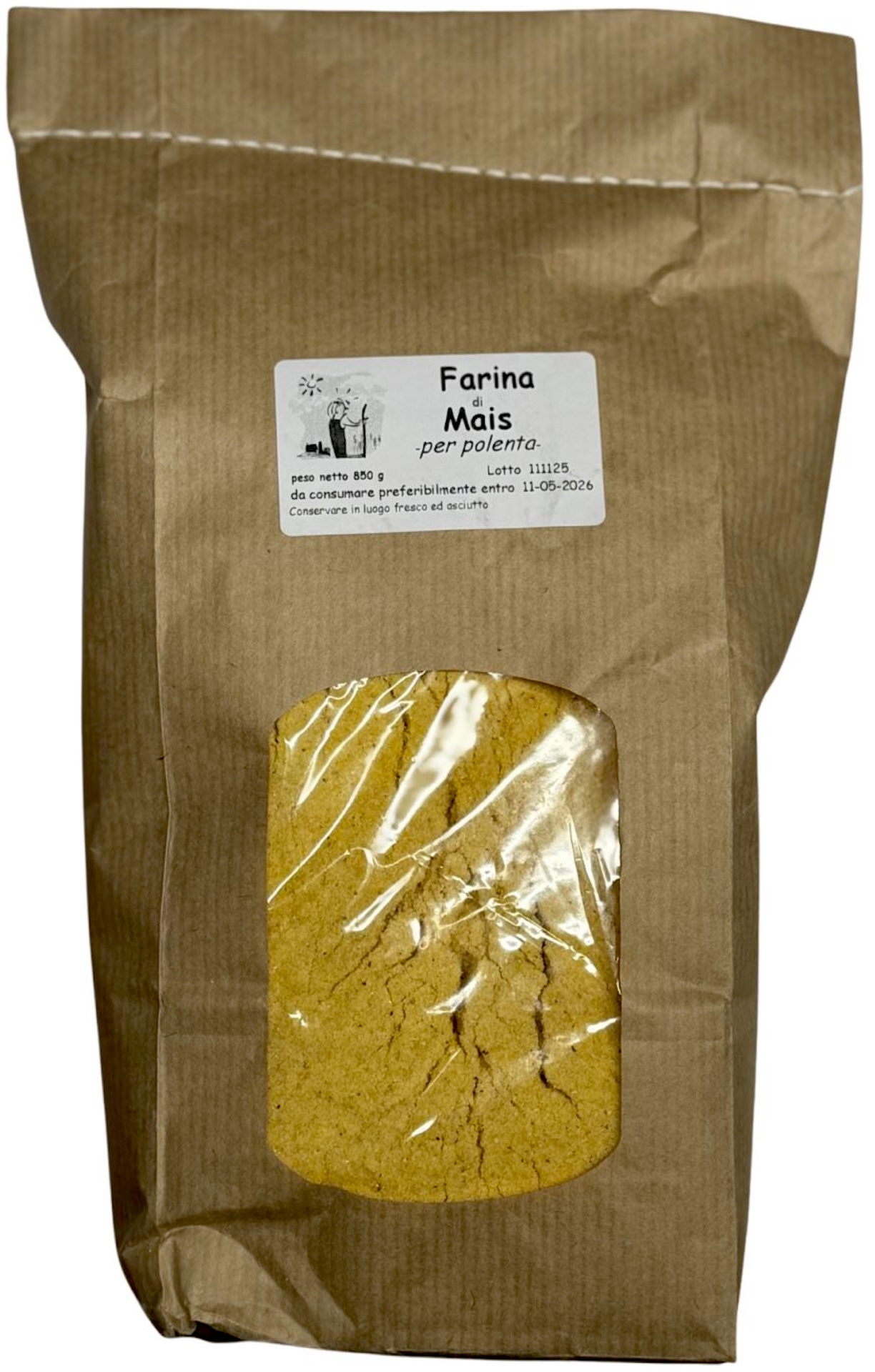 Farina di Mais per Polenta (macinata pietra)