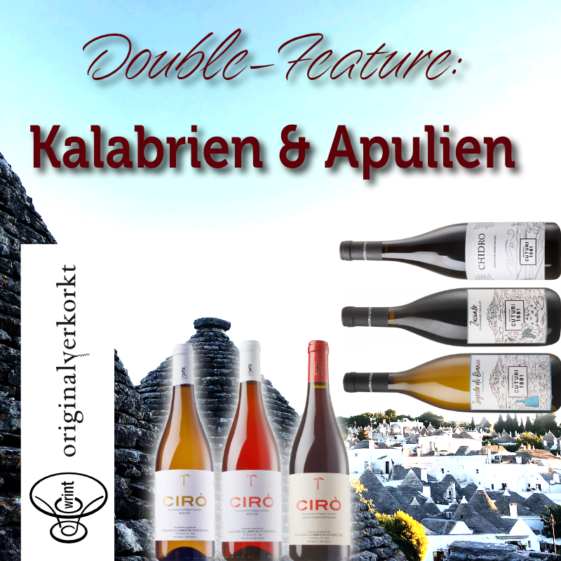 WRINT Flaschen Podcast Paket »Kalabrien & Apulien komplett«  