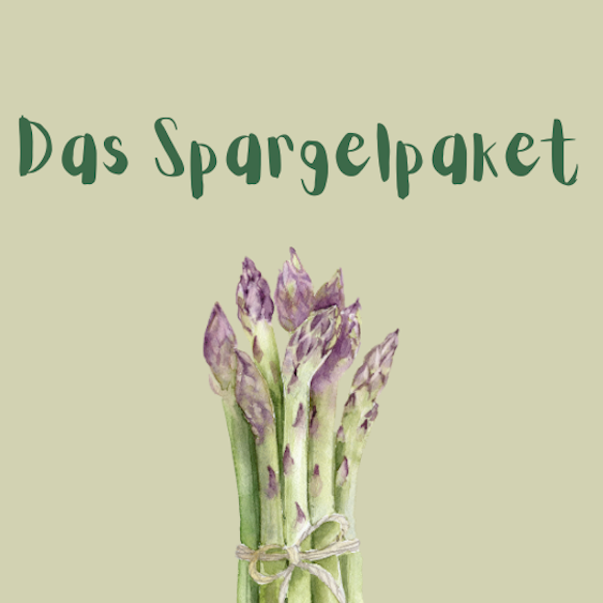 »Das raffinierte Spargel-Begleiter-Paket« 